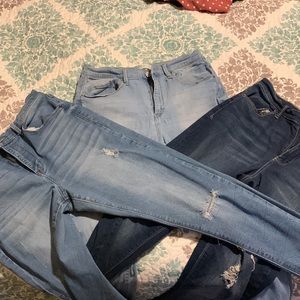 3 PAIRS of Mudd Jeans